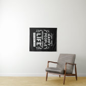 Inspirational Christian Quote from Proverbs 15:15 Wandkleed (In Situ (horizontaal))