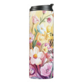 Inspirational Christian Scripture Tumbler Thermosbeker (Gedraaid links)