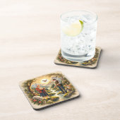 Inspirational Coaster  “Growing Old Is a Privilege Bier Onderzetter (Rechterzijde)