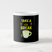 Inspirational Coffee Mug for Office Grote Koffiekop (Voorkant)