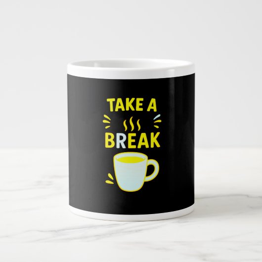 Inspirational Coffee Mug for Office Grote Koffiekop (Voorkant)
