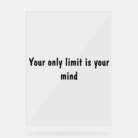 Inspirational Desk Decor Block (Voorkant)