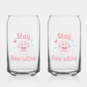 Inspirational Dog and Cat Lover Quote Blikvorm Glas (Achterkant)