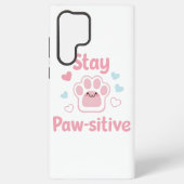 Inspirational Dog and Cat Lover Quote Samsung Galaxy Hoesje (Achterkant)