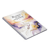 Inspirational Dove Journal - Uplifting Watercolor  Notitieboek (Rechterzijde)