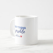 Inspirational “Everything Is Possible” Mug Koffiemok (Voorkant links)