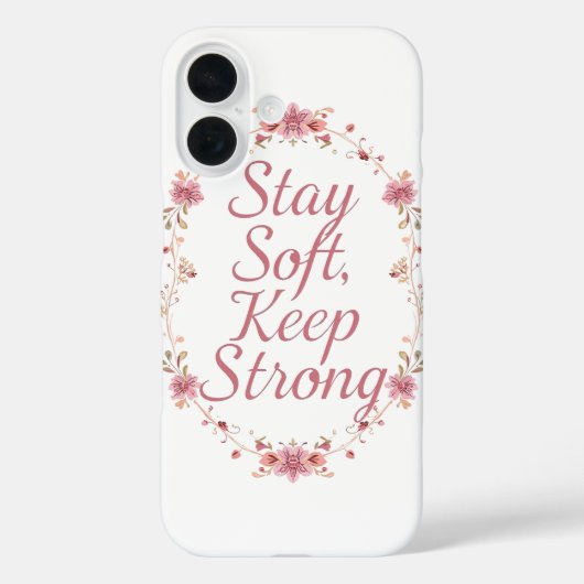 Inspirational Feminine Strength Quote Case-Mate iPhone Case (Achterkant)