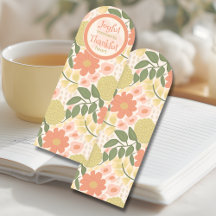 Inspirational Floral Bookmark – Joyful Moments