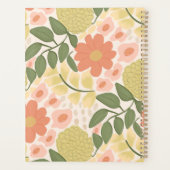 Inspirational Floral Photo Weekly Monthly Planner (Achterkant)