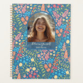 Inspirational Floral Photo Weekly Monthly Planner (Voorkant)