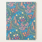 Inspirational Floral Photo Weekly Monthly Planner (Achterkant)