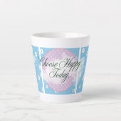 inspirational flower mug design latte mok (Voorkant)