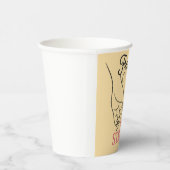 Inspirational Friendship Paper Cup Papieren Bekers (Rechts)