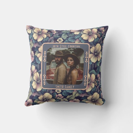 Inspirational  Golden Anniversary Throw pillow Kussen (Achterkant)