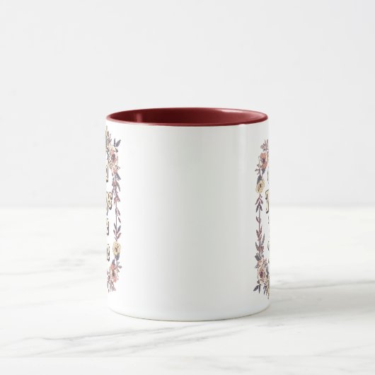 Inspirational "Good Things Take Time" Mok (Midden)