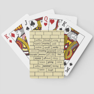 Inspirational Graffiti Playing Cards Pokerkaarten
