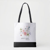 Inspirational Grow In Grace” – 2 Peter 3:18 Tote Bag (Voorkant)
