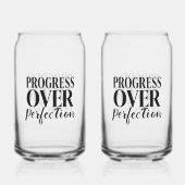 Inspirational Growth Mindset Typography Blikvorm Glas (Voorkant)