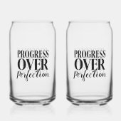 Inspirational Growth Mindset Typography Blikvorm Glas (Achterkant)