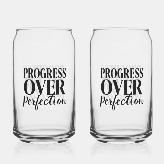 Inspirational Growth Mindset Typography Blikvorm Glas (Achterkant)