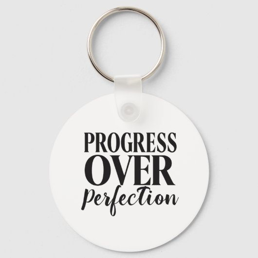 Inspirational Growth Mindset Typography Sleutelhanger (Achterkant)