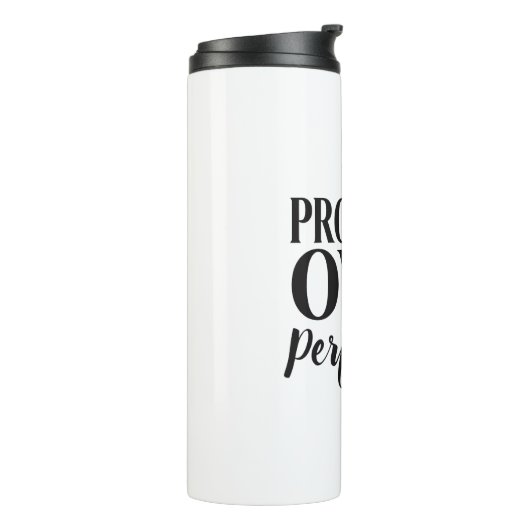 Inspirational Growth Mindset Typography Thermosbeker (Gedraaid links)