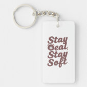 Inspirational Kindness Quote with Cozy Bear Sleutelhanger (Voorkant)
