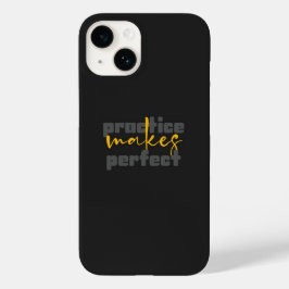 Inspirational Matte Black iPhone 14 Case 