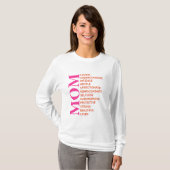 Inspirational Mom Shirt – Editable Back Text (Voorkant volledig)