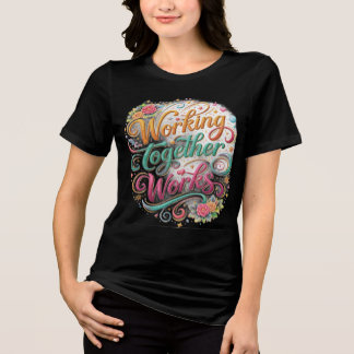 inspirational motivation quote Tri-Blend shirt