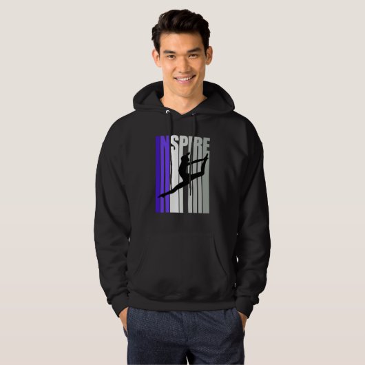 Inspirational Motivational Dance Instructor Teache Hoodie (Voorkant volledig)