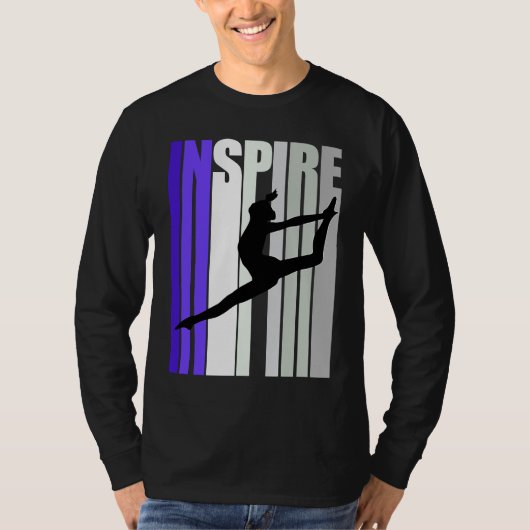 Inspirational Motivational Dance Instructor Teache T-shirt (Voorkant)