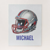 Inspirational Motivational Football Helmet Name Legpuzzel (Verticaal)
