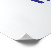 Inspirational Motivational Football Helmet Name Poster (Hoek)