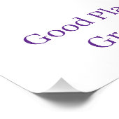 Inspirational Motivational Football Helmet  Perfect Poster (Hoek)