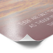 Inspirational Motivational Rumi Quote Stars Clouds Foto Afdruk (Hoek)