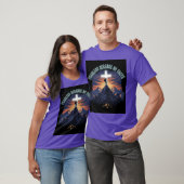 Inspirational Mountain Design Tee T-shirt (Unisex)