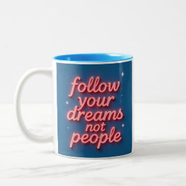 Inspirational Mug Tweekleurige Koffiemok