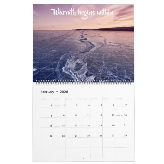 Inspirational Nature Quotes Calendar Kalender (Feb 2026)