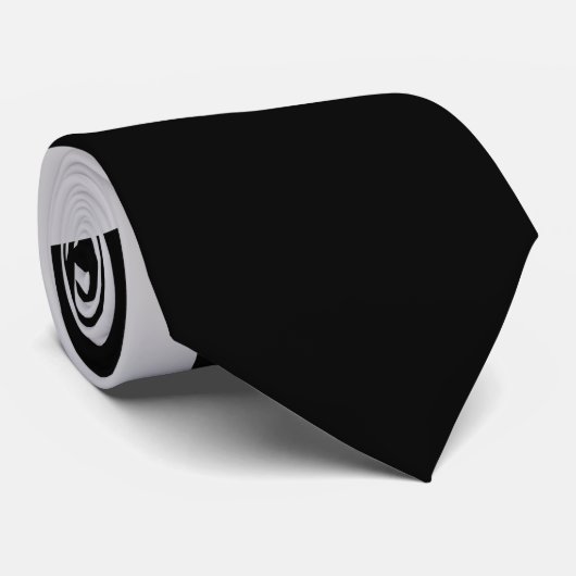 Inspirational Neck Tie Bold Modern Design Stropdas (Opgerold)