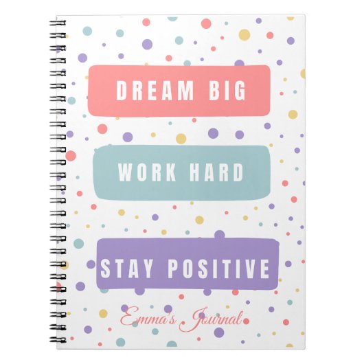 Inspirational Notebook Notitieboek (Voorkant)