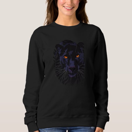 Inspirational Panther Men Women Jungle Animal Appa Trui (Voorkant)