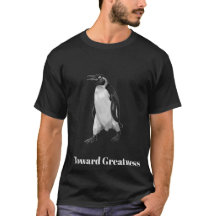Inspirational Penguin Minimalist T-Shirt
