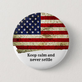 Inspirational phrase ronde button 5,7 cm
