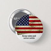 Inspirational phrase ronde button 5,7 cm (Voorkant /achterkant)