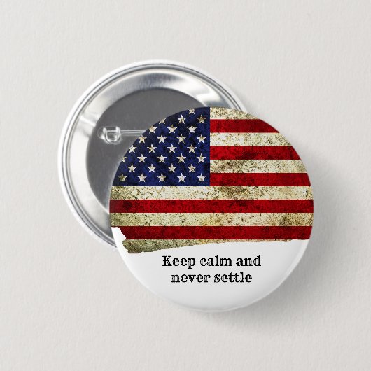 Inspirational phrase ronde button 5,7 cm (Voorkant /achterkant)