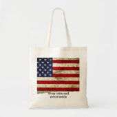 Inspirational phrase tote bag (Voorkant)