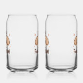 Inspirational Positive Puppy Message Blikvorm Glas (Rechts)