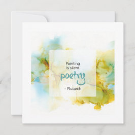 Inspirational Quote about Painting Kaart