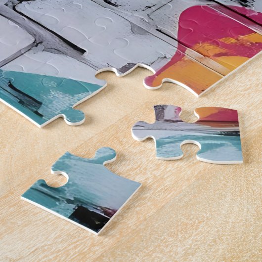 Inspirational Quote and City Woman Legpuzzel (Zijkant)